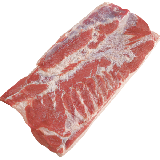 Belly Sheet-ribbed Skinless Skin-on